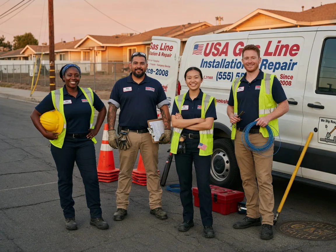 Gas Line Installation company in Iberia, OH